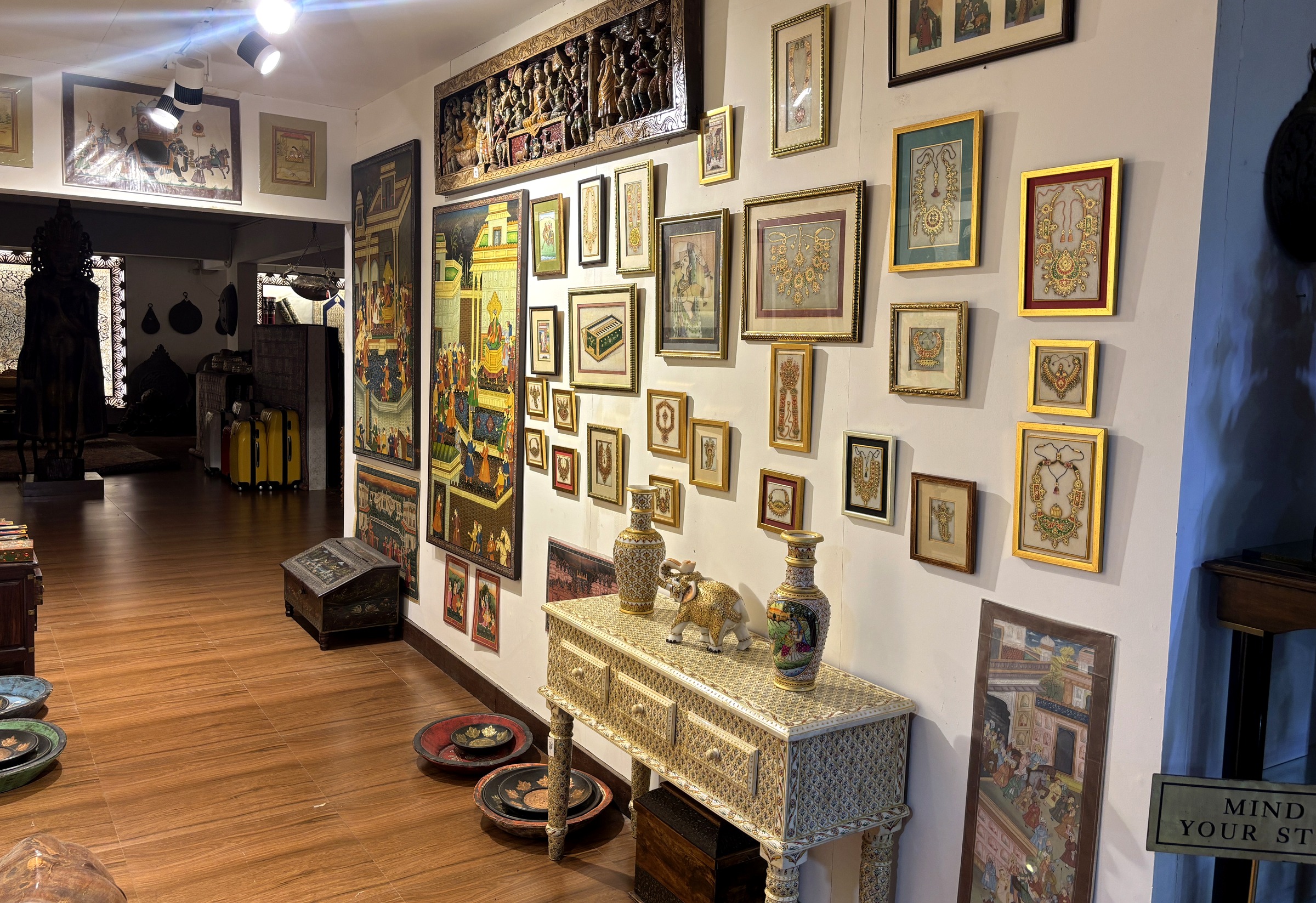 Indian art and decorative collection at CIE Bengaluru