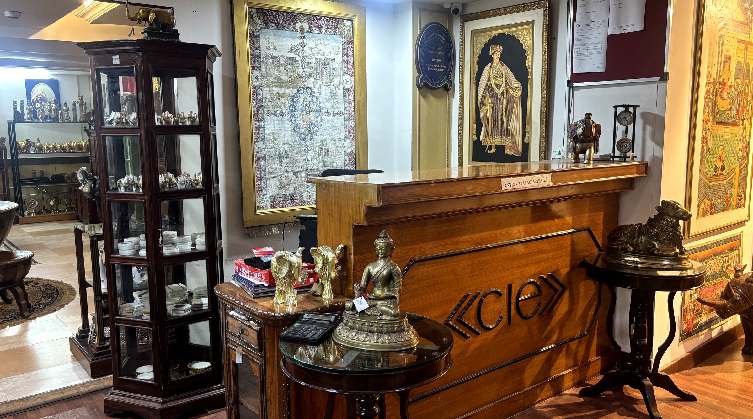 Cottage Industries Exposition Ltd CIE Bengaluru reception